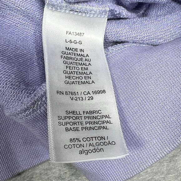 Lacoste Sweatshirt Large Purple Sport Miami Open 2023 Edition Hoodie Full Zip - Picture 13 of 15